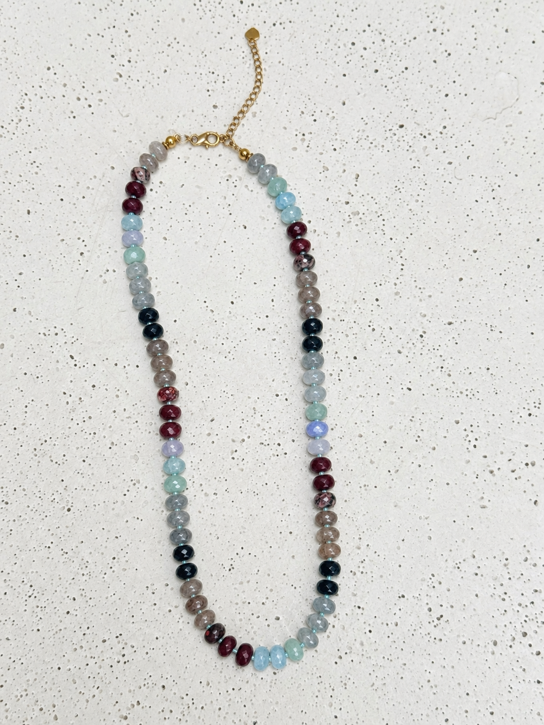 BLUEBERRY MIST CANDY NECKLACE