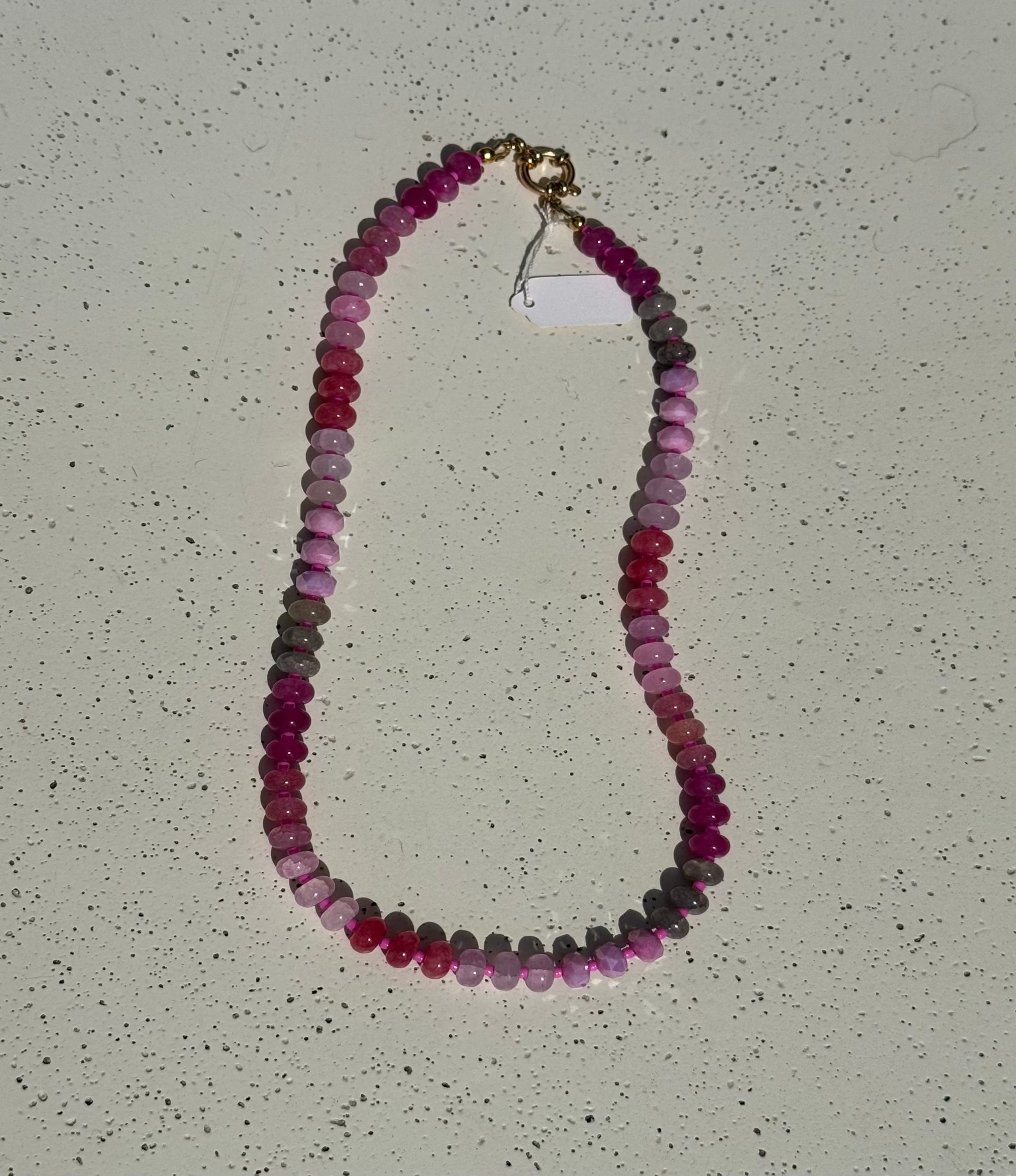 PINK CRUSH CANDY NECKLACE