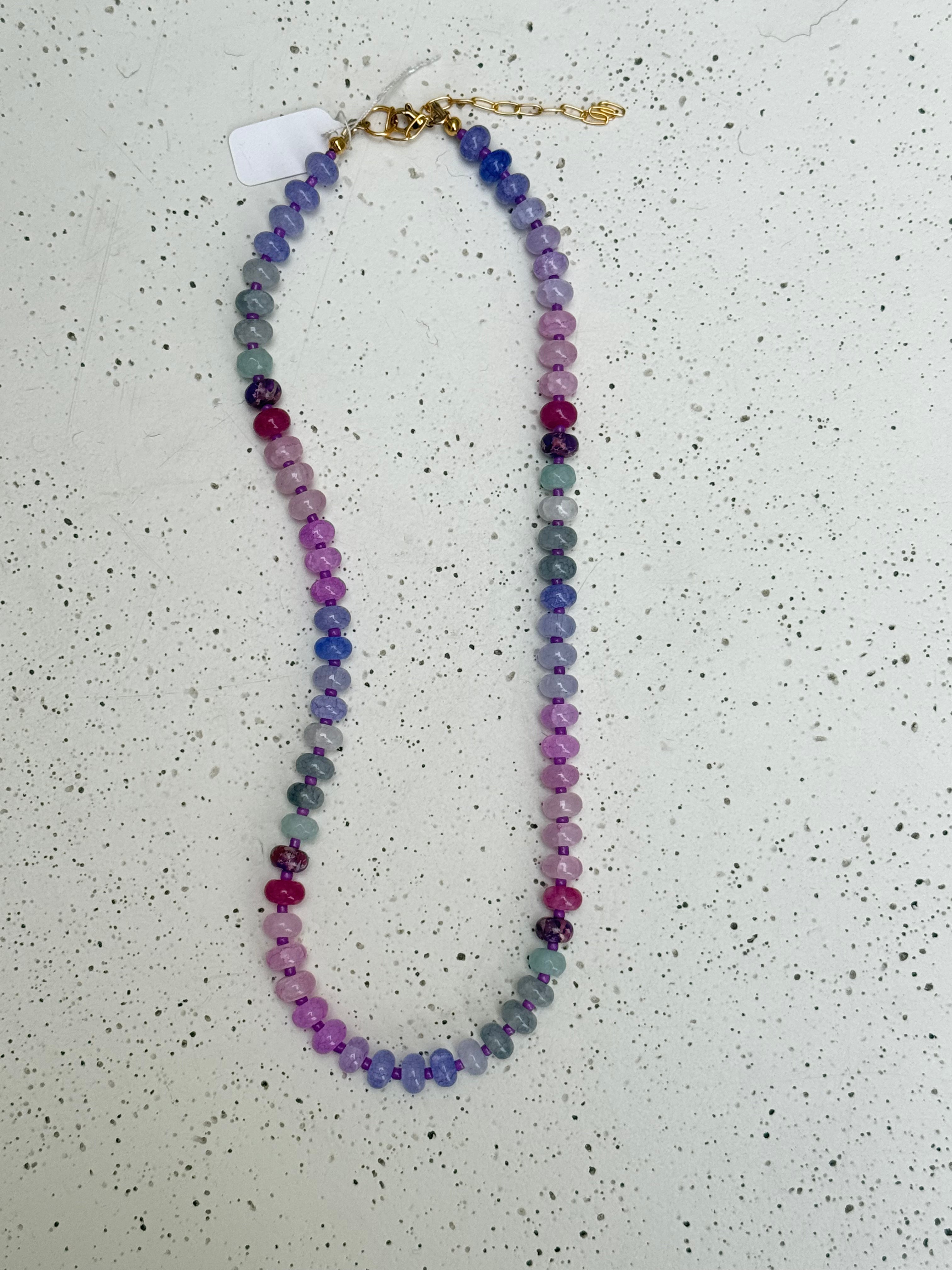LAVENDER BERRY CANDY NECKLACE