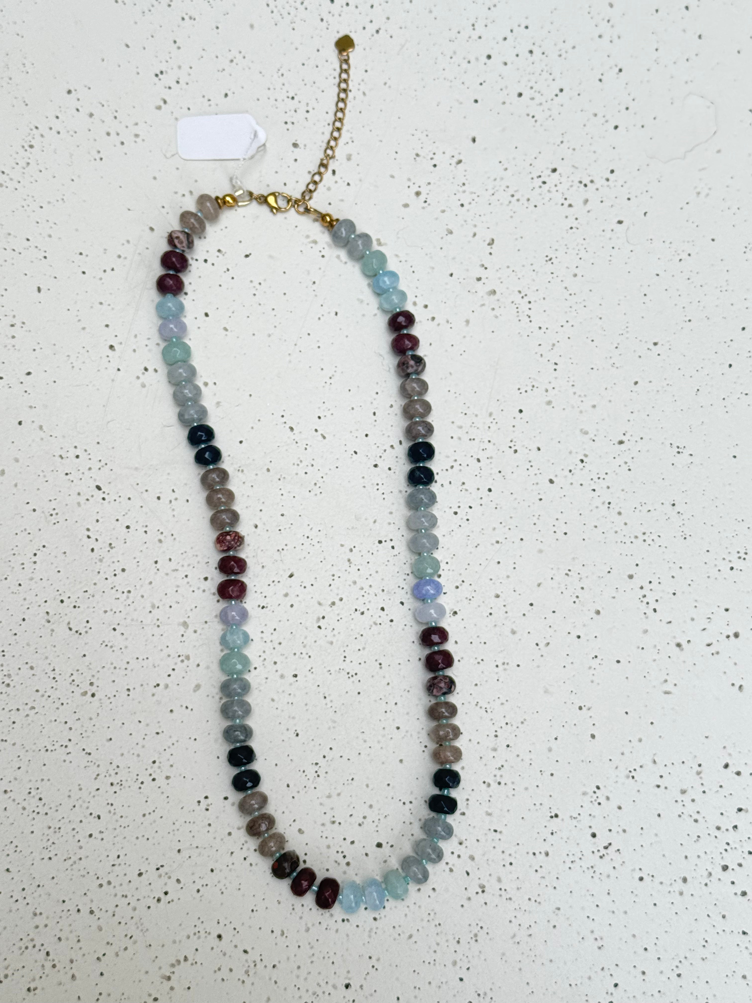 BLUEBERRY MIST CANDY NECKLACE