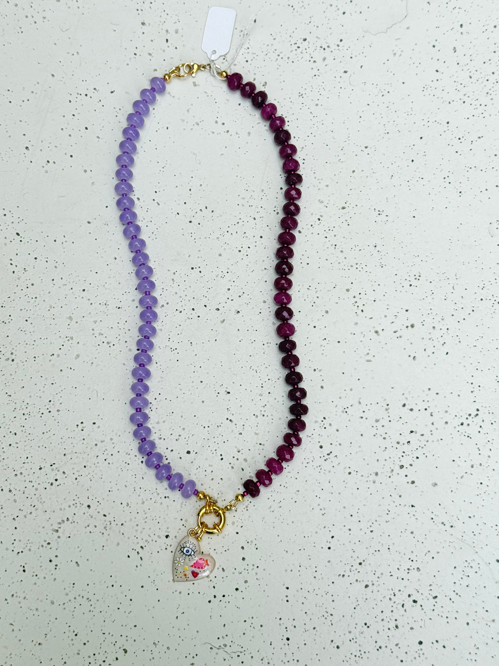 LAVENDER LOVE NECKLACE