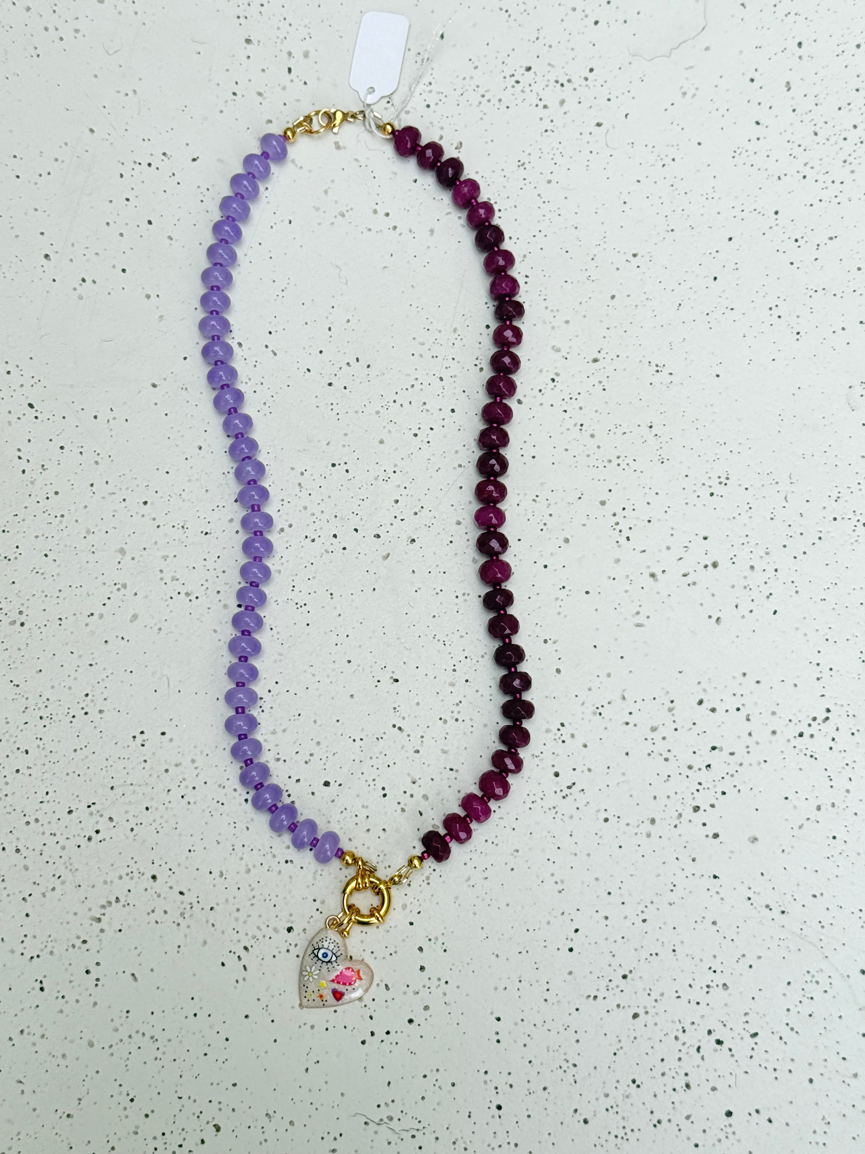 LAVENDER LOVE NECKLACE