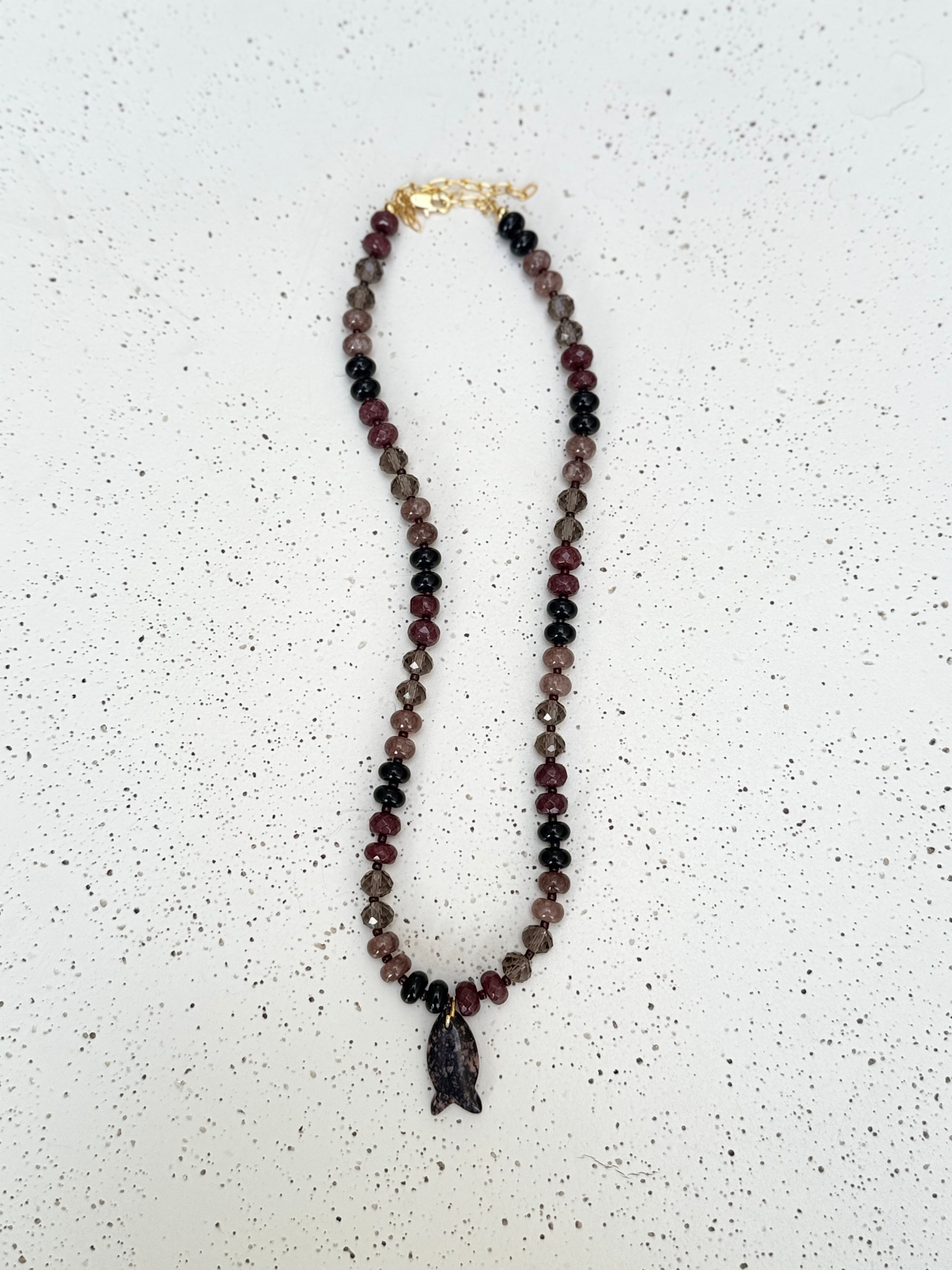 TOASTED MOCHA  FISH CHARM