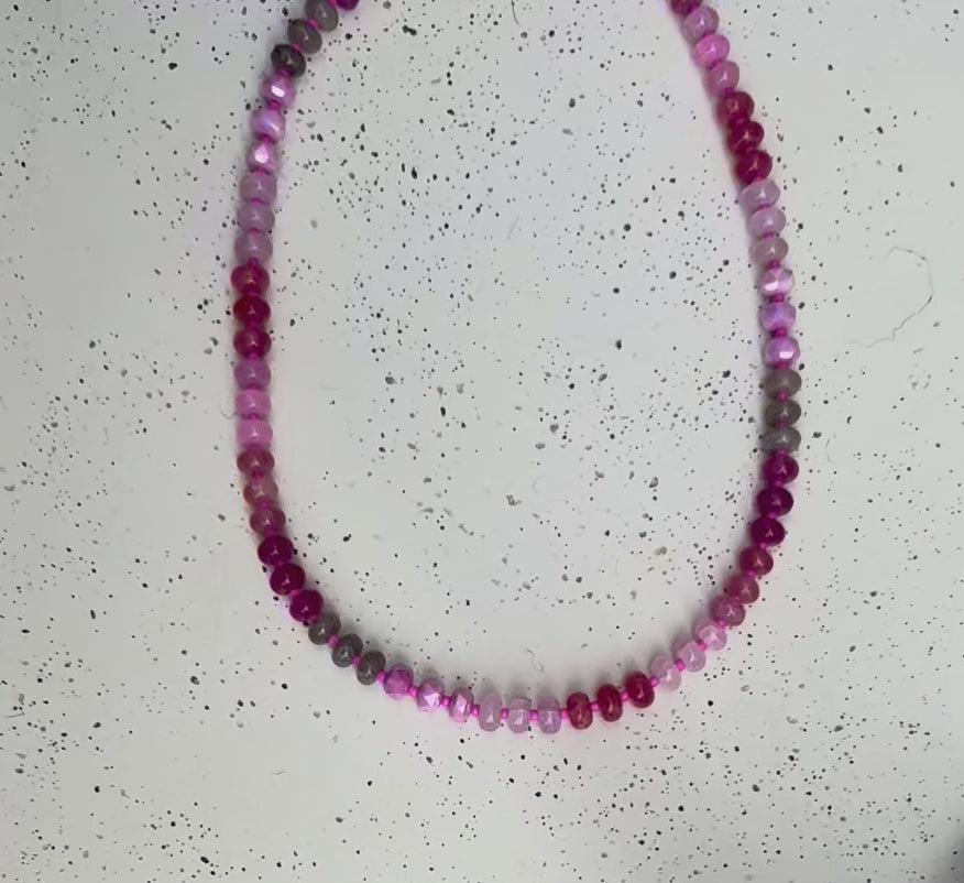 PINK CRUSH CANDY NECKLACE